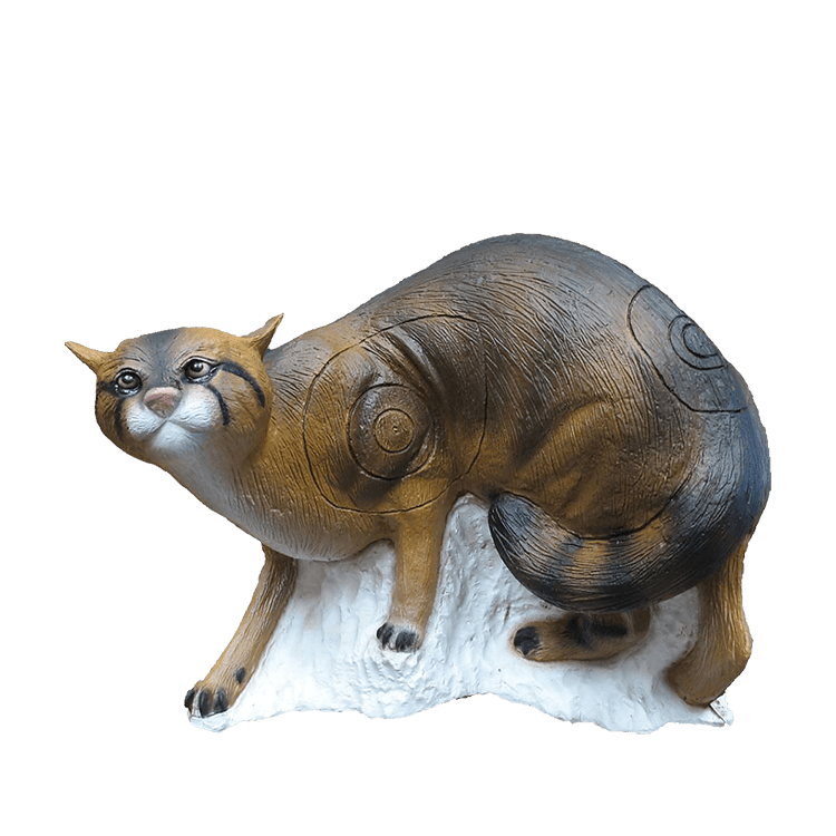 3D-Tier Wildkatze laufend 3D-Tier Wildkatze laufend