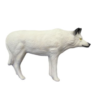 SRT 3D-Tier Wolf weiß