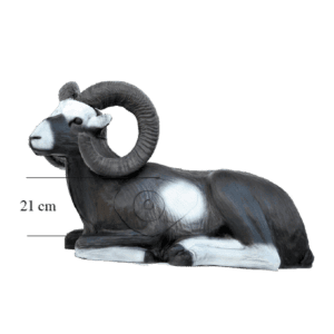 Leitold 3D-Tier Mufflon liegend