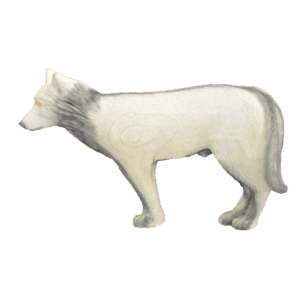 Leitold 3D-Tier Weißer Wolf laufend