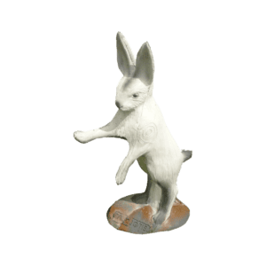Leitold 3D-Tier Schneehase aufrecht stehend