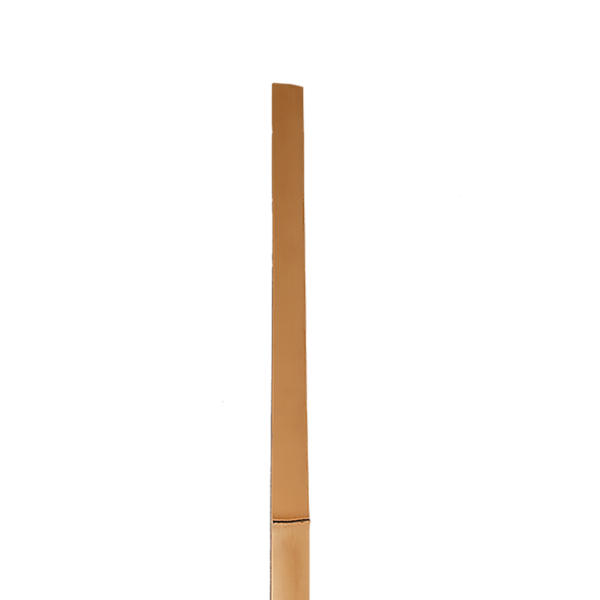 Bogensport Bogenbau Bambusbacking 40 mm für den Bogenbau in Form geschnitten und getarpt (verjüngt)