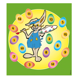 Krüger Zielscheibenauflage Osterhase