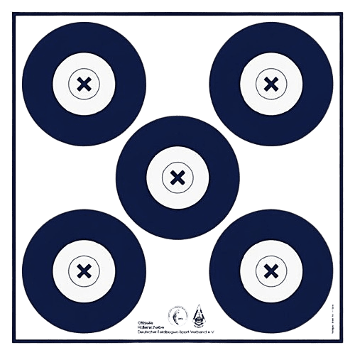 Scheibenauflage-IFAA-Halle-40-5 Krüger IFAA 5er Spot